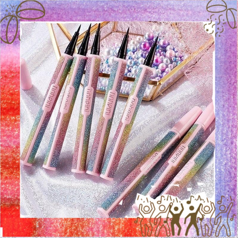 Bút kẻ mắt đen thiết kế CẦU VỒNG nội địa chính hãng sang chảnh nét mảnh sỉ tốt - GIÁ RẺ 09