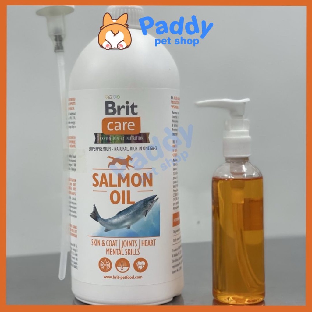 Dầu Cá Hồi Brit Care Dưỡng Lông Cho Chó