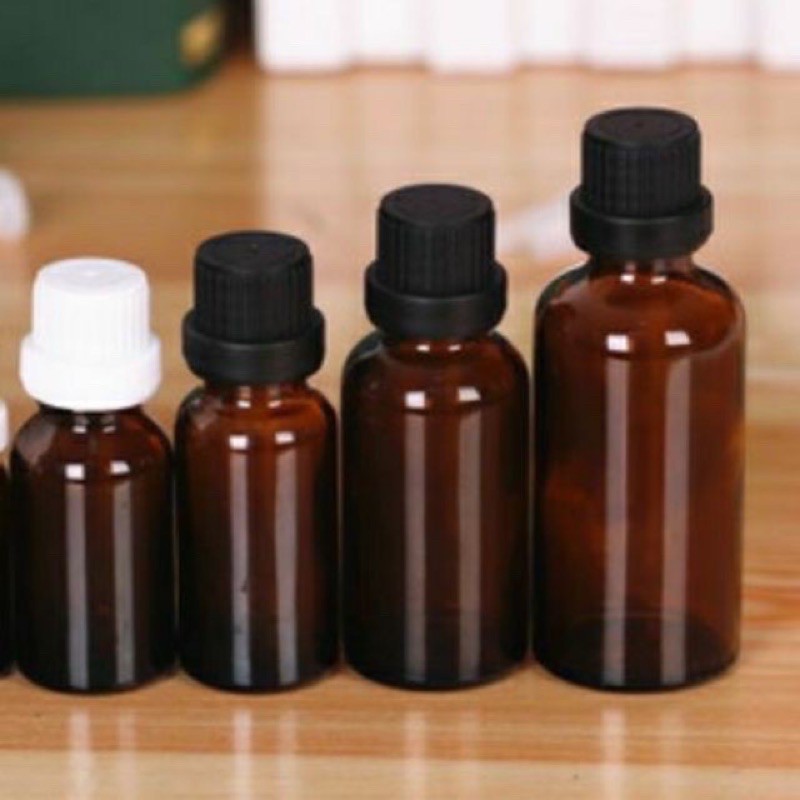 Chai nhỏ giọt nắp đen 30ml
