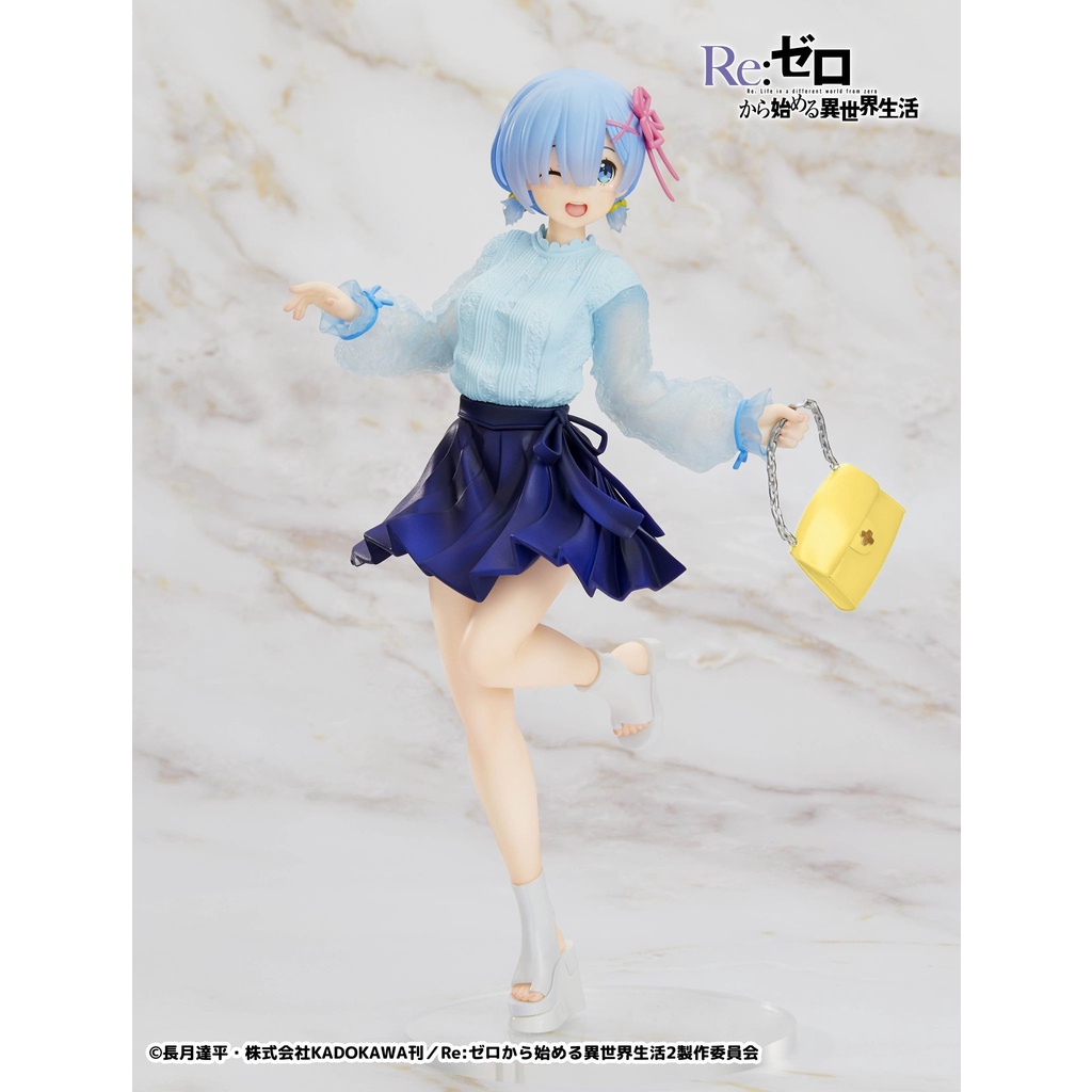 Mô Hình Figure Chính Hãng Anime Re:Zero Rem, Precious Figure, Outing Coordination ver. TAITO chính hãng