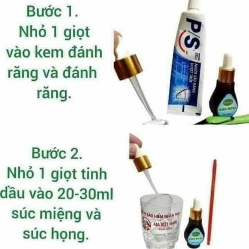 Tinh dầu răng miệng Dạ Thảo Liên Lọ 5ml và 20ml - Giúp bé vệ sinh rặng miệng tốt hơn mỗi ngày