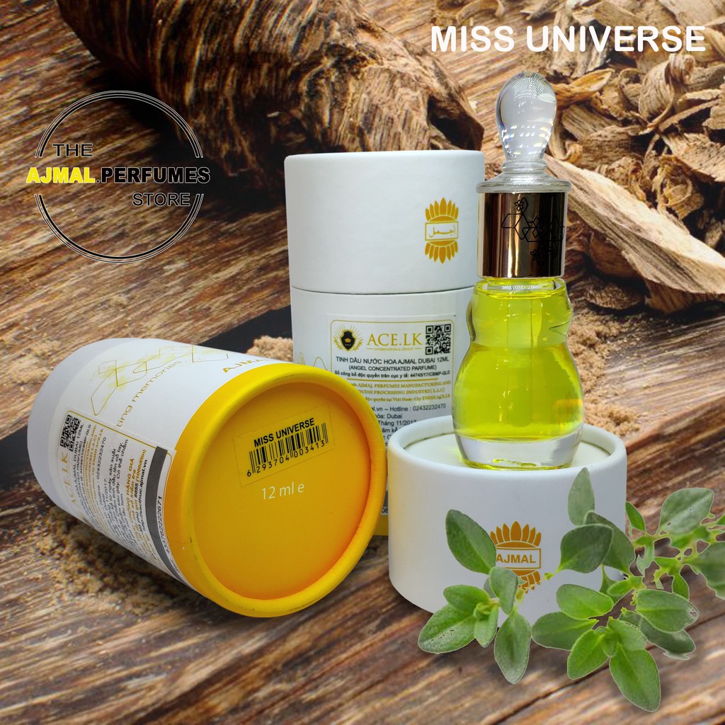 [Chính Hãng] - Tinh Dầu Nước Hoa Dubai MISS UNIVERSE - AJMAL ANGEL CONCENTRATED PARFUMS