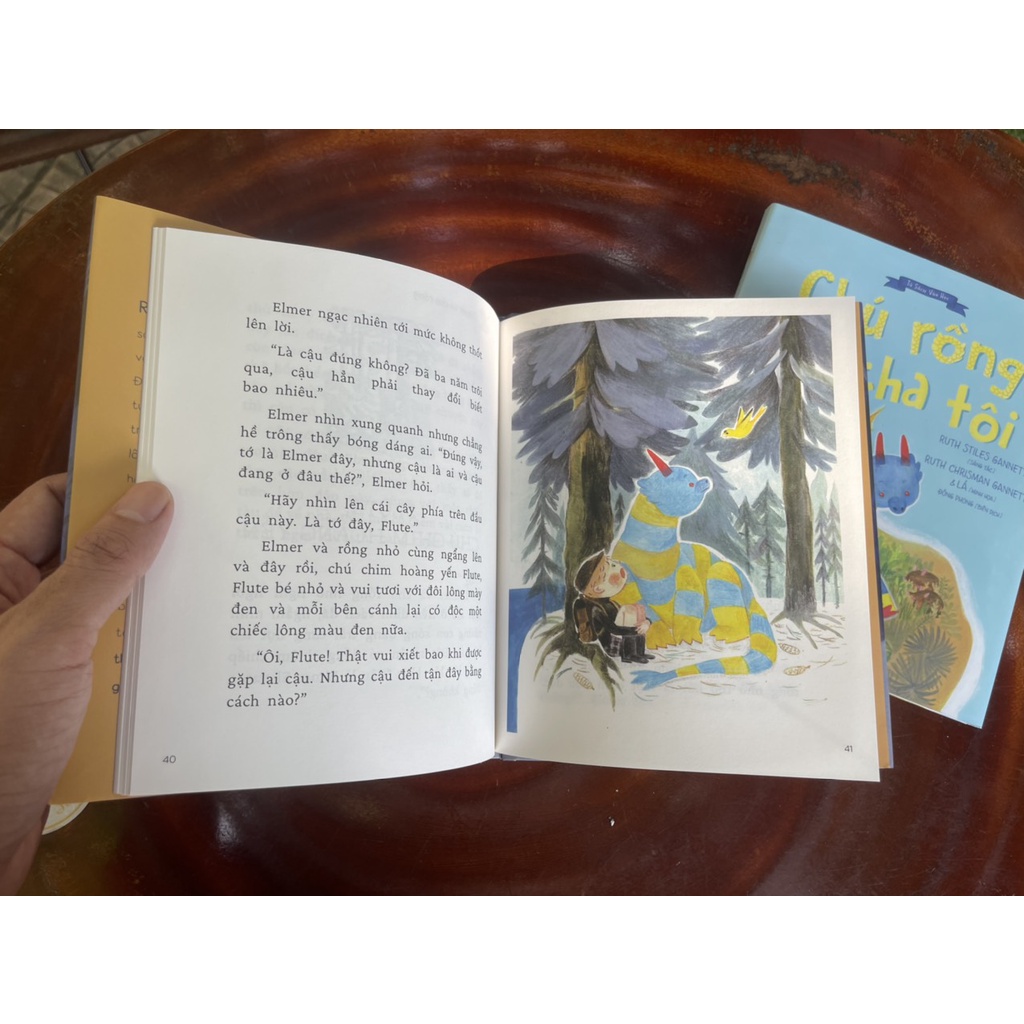 Sách - (Combo 2c) Chú Rồng Của Cha Tôi Và Elmer Và Chú Rồng - Ruth Stiles Gannett – Crabit Kidbooks