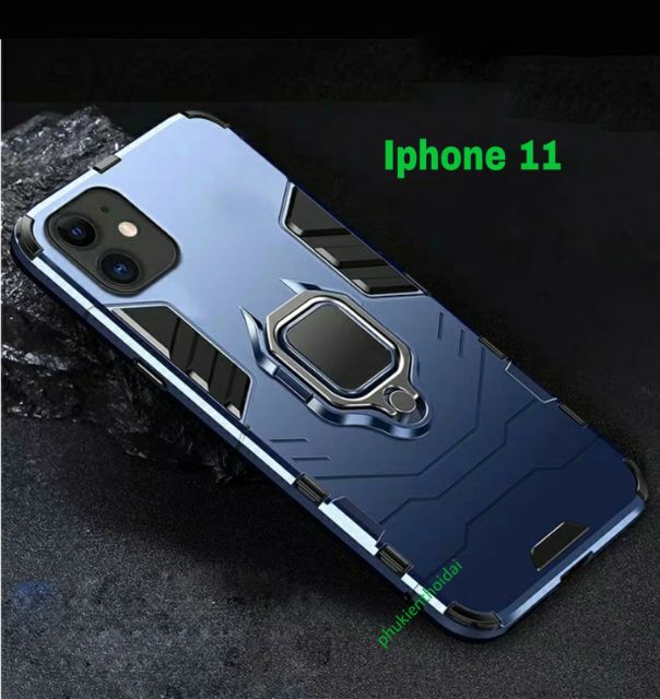 Ốp lưng Iphone 11 / 11 Pro Max / 11 Pro / 12 Pro Max / 12 / 12 Pro chống sốc Iron Man Iring siêu bền