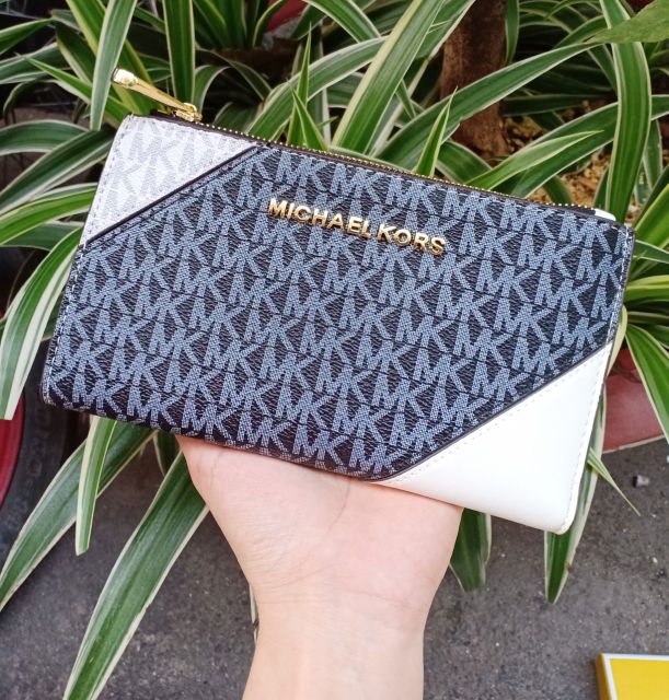 Ví mk 2 khóa mix màu sz 18