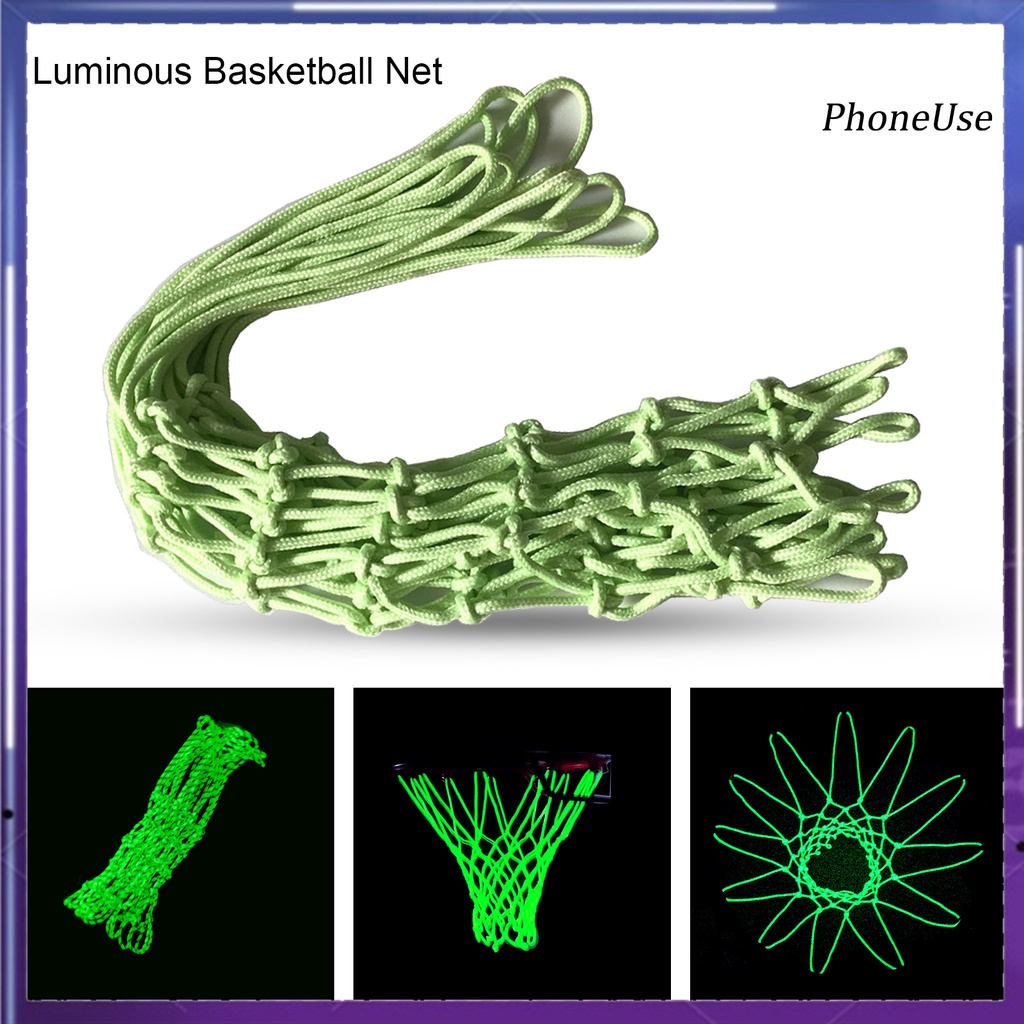 Lưới Chơi Bóng Rổ Bằng Nylon Chống Mòn Siêu Bền Thay Thế Tiện Dụng