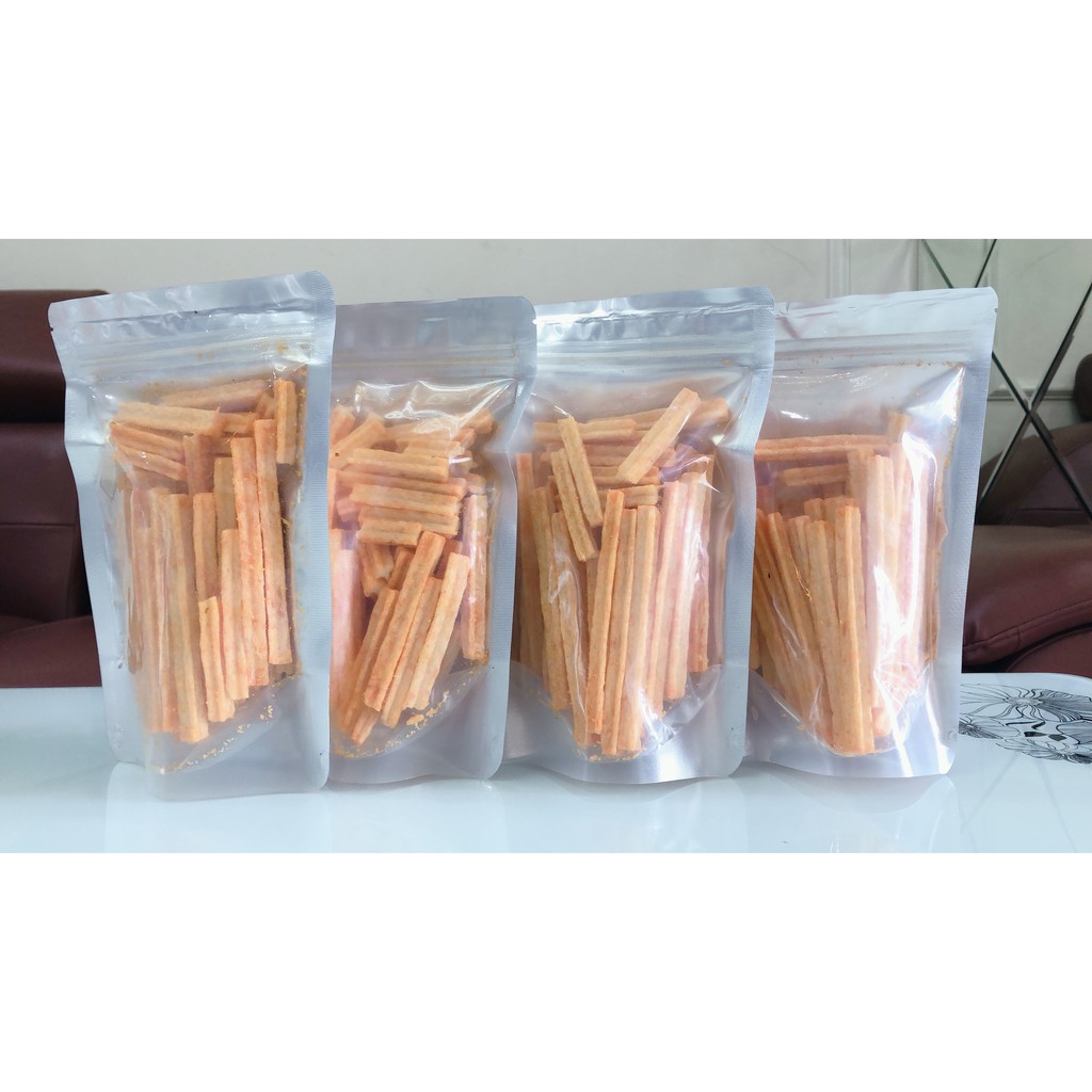 Bim Bim Khoai Tây Que Chiên Lắc Phô Mai 🚗 FREESHIP 🚗 Snack Khoai Tay Pho Mai Giòn Tan Thơm Ngon Bịch Zip 100Gr TpHCM