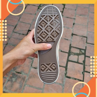 Giày C0V TRẮNG KEM CỔ CAO/THẤP CHO NAM NỮ
