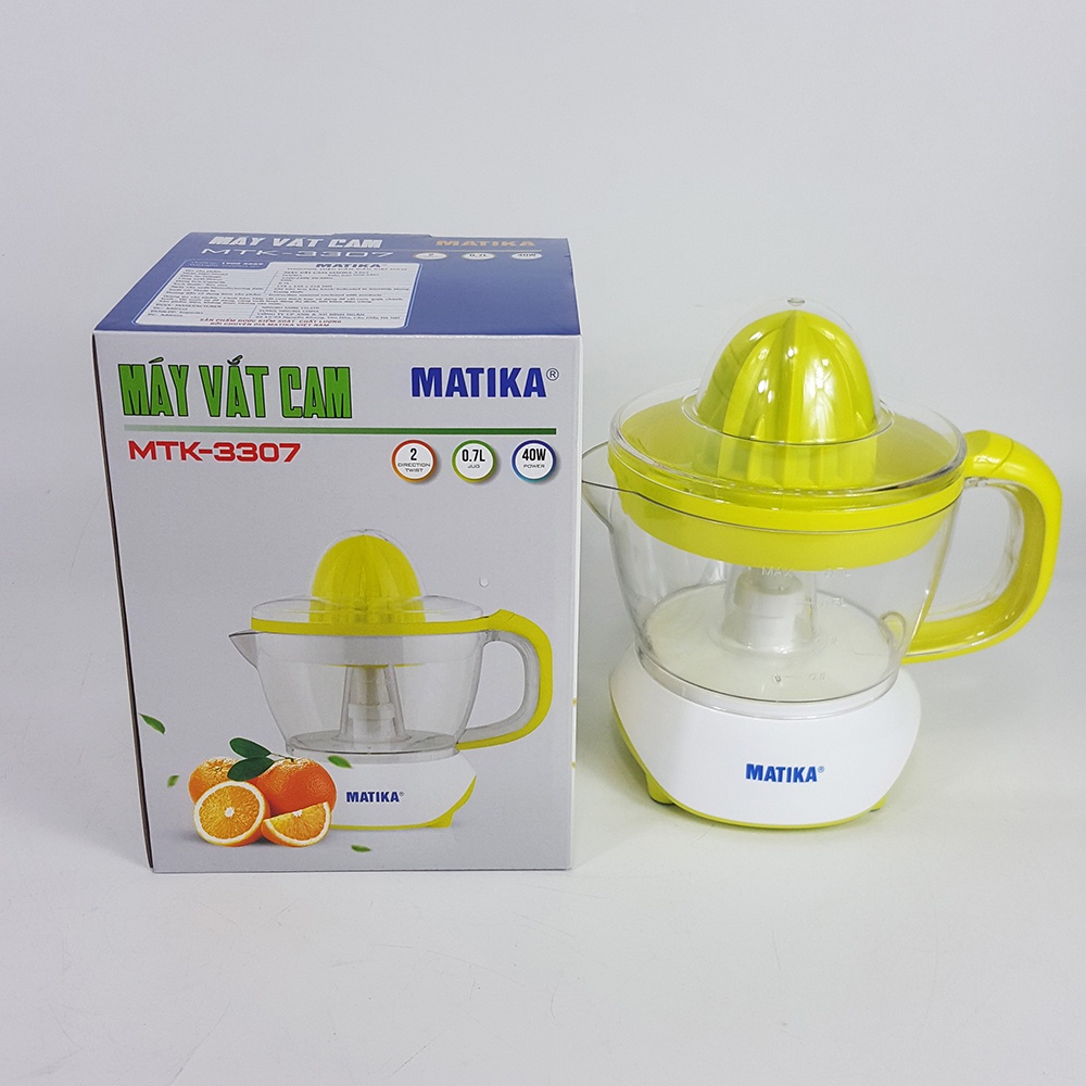 Máy vắt cam  MATIKA  máy ép nước cam cắm điện dung tích 700ml MTK-3307