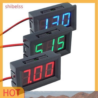（ʚshibelss）0.56inch led display dc 4.5-30v two-wire digital voltmeter