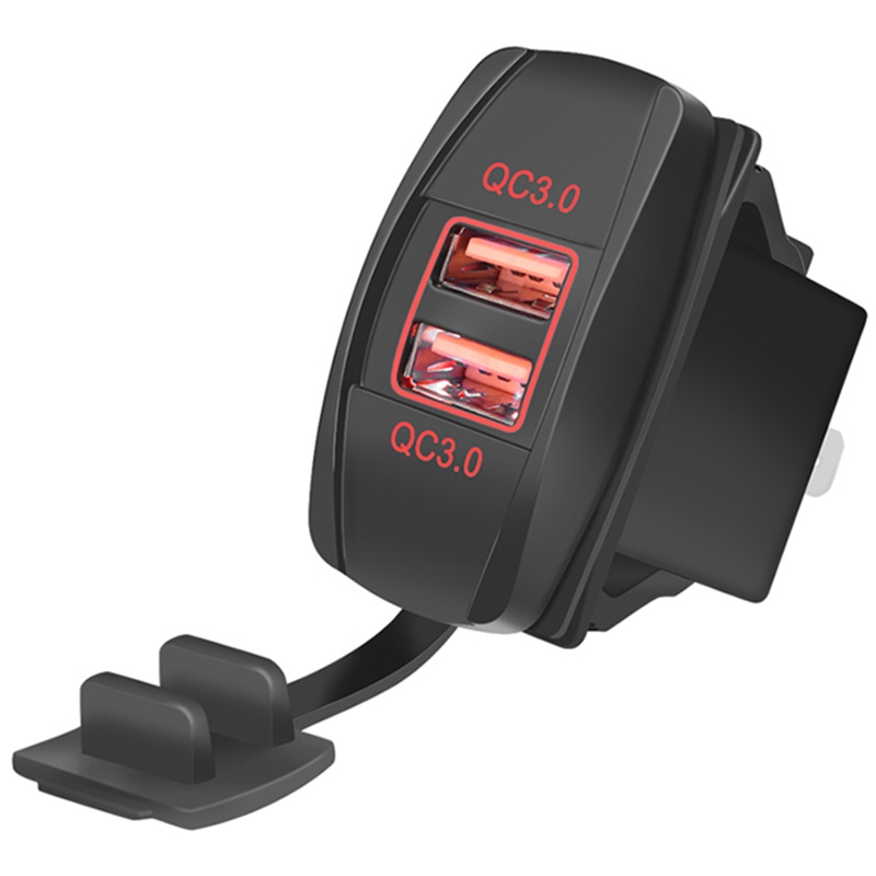 Đầu Sạc Điện Thoại USB QC3.0 Cho Xe Máy/Xe Hơi/Tàu Thuyền