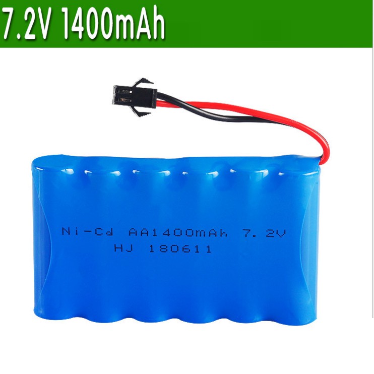 Pin sạc 7.2v 1400mah cổng nối SM