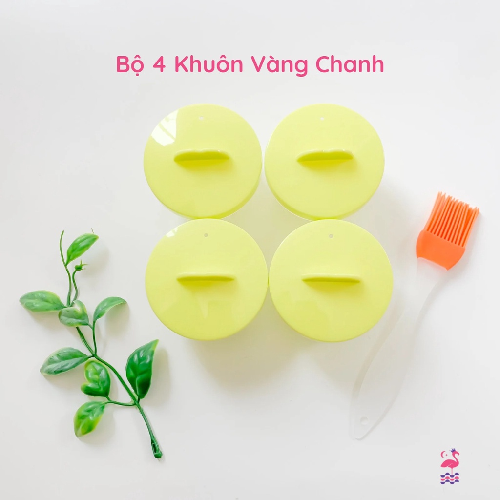 Khuôn Hấp Đồ Ăn Làm Bánh Có Nắp Cho Bé Ấm Baby Nhiều Hình Ngộ Nghĩnh Từ Nhựa PP An Toàn Không Gây Hại Ấm Gift Decor