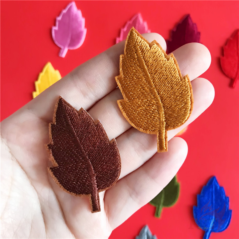 Sticker ủi thêu hình lá cây Vsco: Leaves Series 01