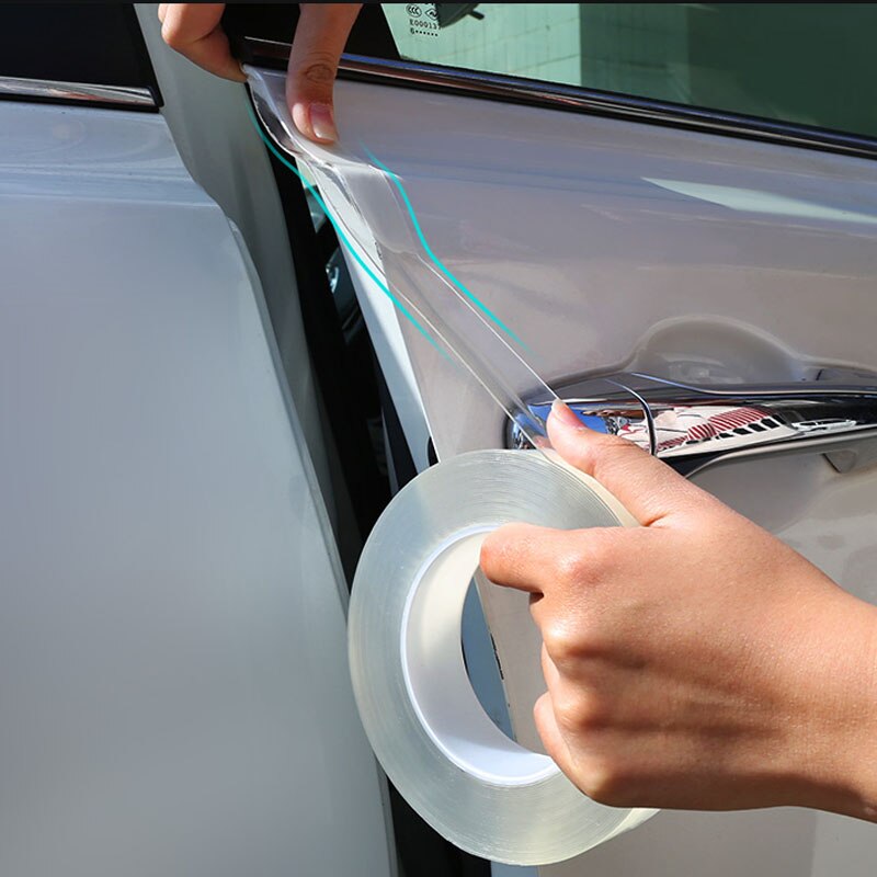3m nano glue car sticker auto interior protector film door edge protection car trunk door sill full body sticker vinyl accessory