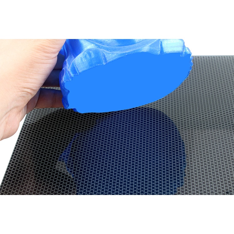 Tấm bàn in Ultrabase thế hệ mới vân carbon bề mặt phủ silicon dành cho máy In 3D có bàn nhiệt