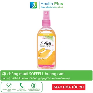 XỊT CHỐNG MUỖI SOFFELL HƯƠNG HOA CAM 30ML BẢO VỆ CHO CẢ GIA ĐÌNH BẠN