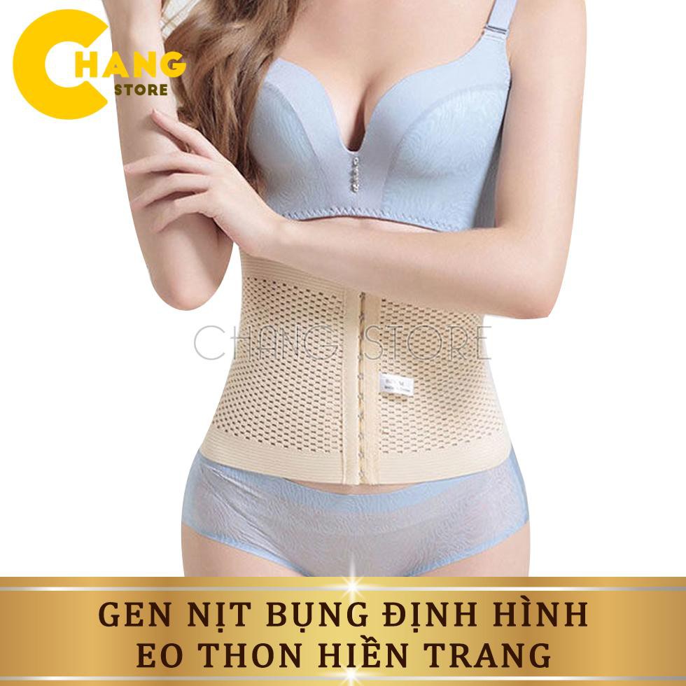 Gen nịt bụng dán định hình eo thon Hiền Trang siêu tiện lợi và hiệu quả