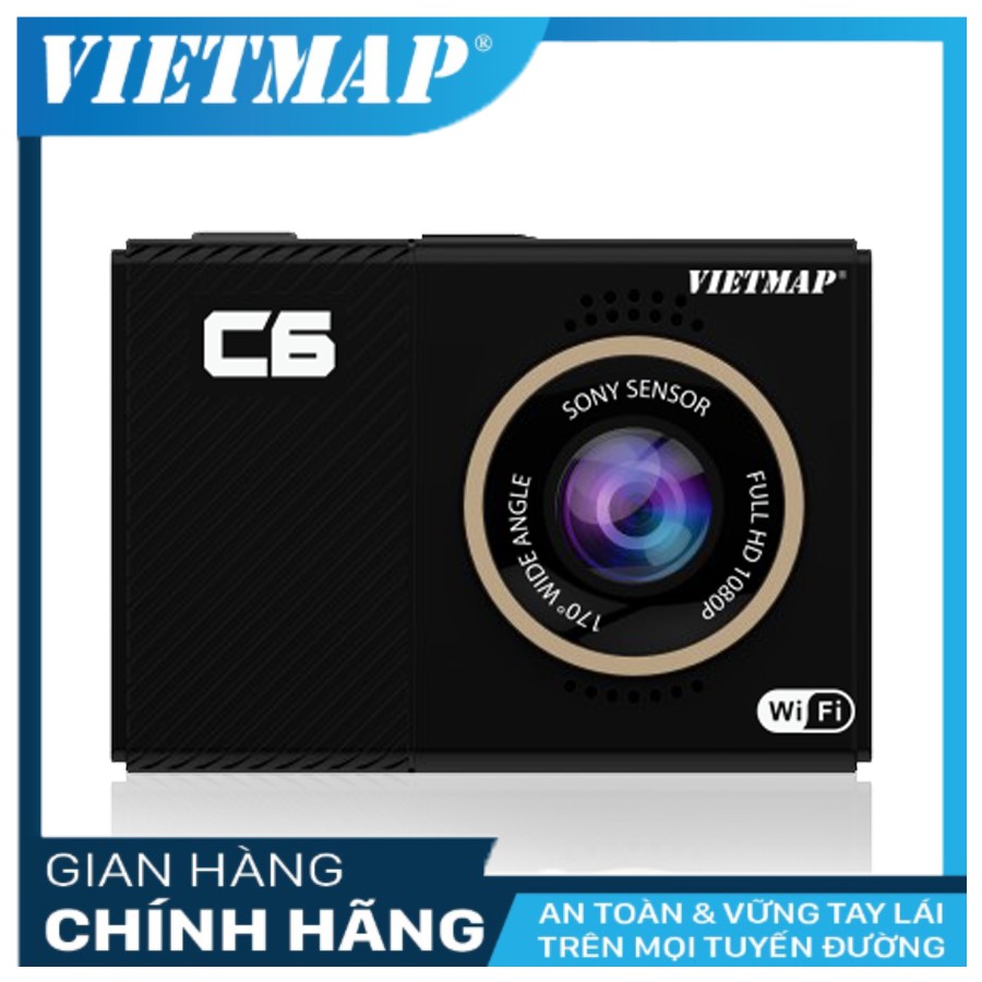 VietMap C6 - Camera Hành Trình Ô tô Có WiFi + Thẻ 32GB - HÀNG CHÍNH HÃNG | BigBuy360 - bigbuy360.vn