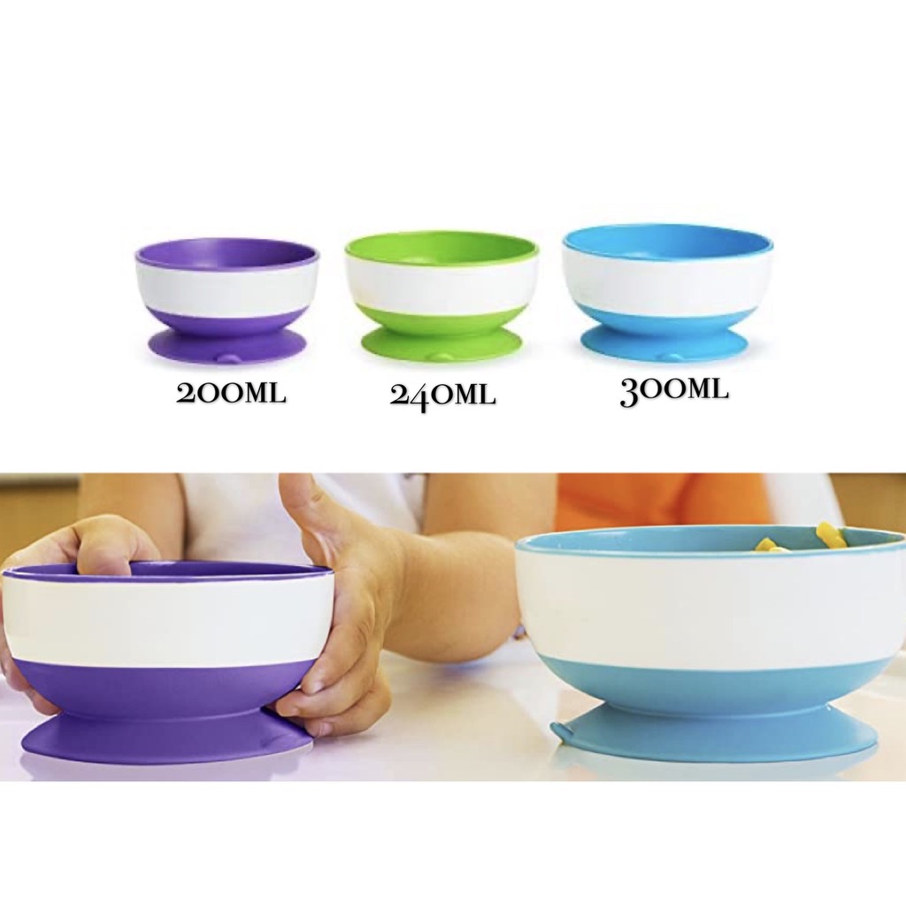 Bát ăn dặm chống đổ Munchkin Mỹ