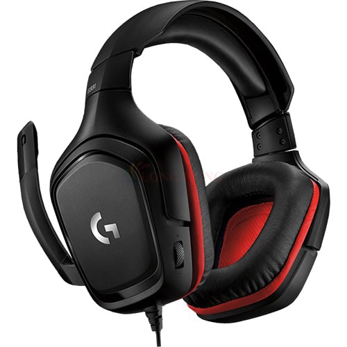 Tai nghe chụp tai có dây Logitech G331 - Hàng chính hãng - Thiết kế cá tính, khả năng xoay 90 độ, âm thanh chi tiết