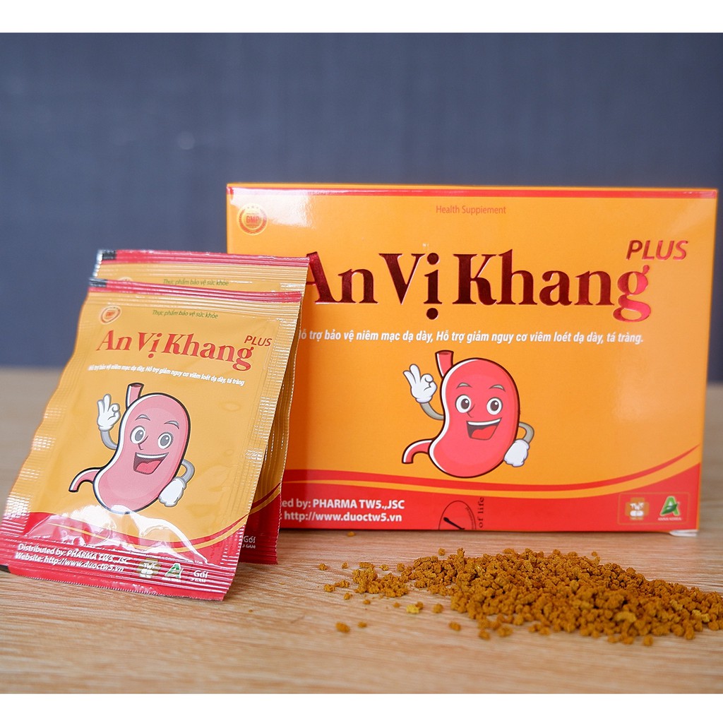 An Vị Khang Plus hộp 16 gói