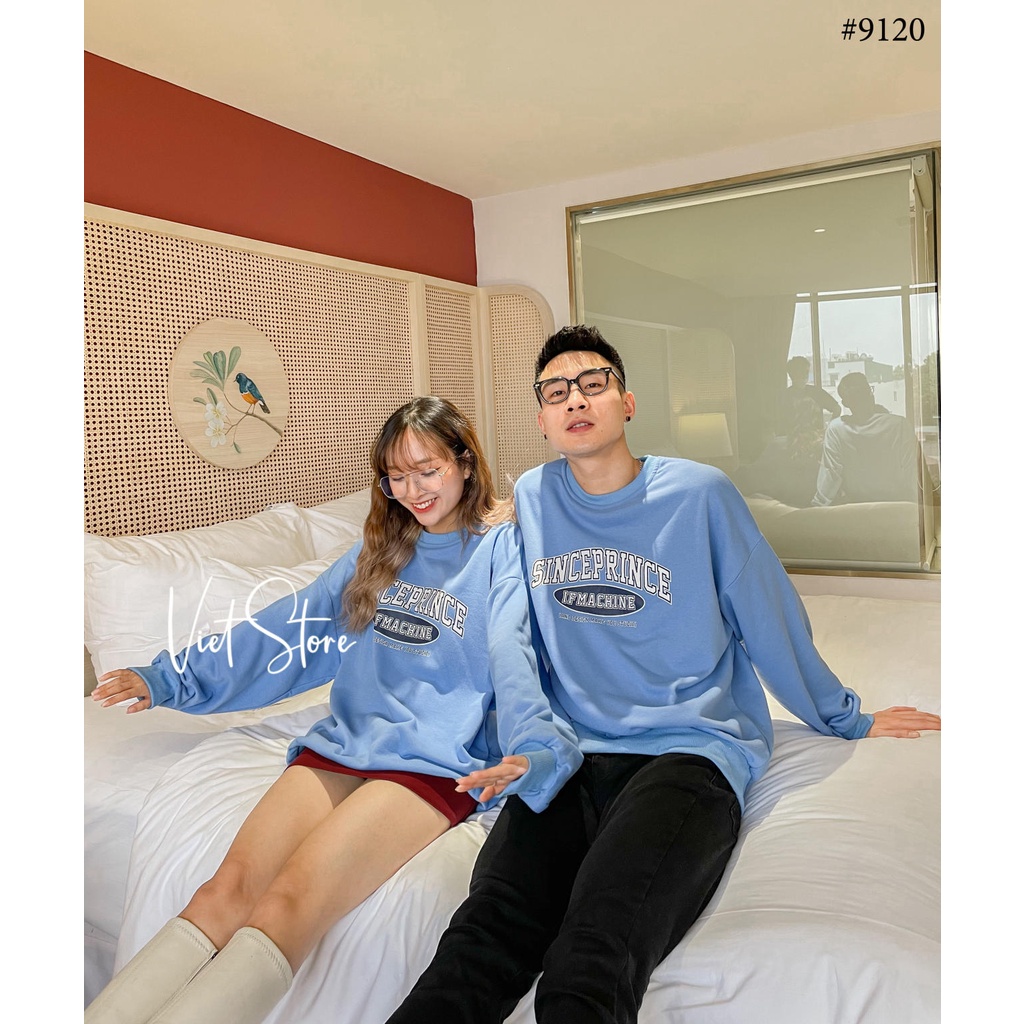 ÁO NỈ CỔ TRÒN NAM NỮ MY 9120 VIET STORE | BigBuy360 - bigbuy360.vn