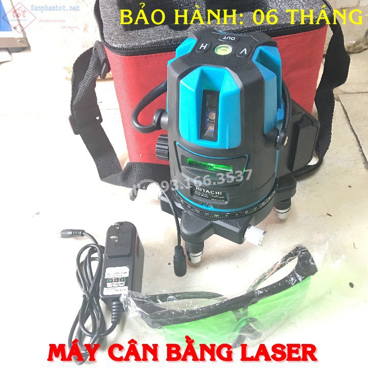 Máy cân bằng laser tia xanh sử dụng ngoài trời tiện dụng