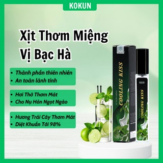 Xịt hôn môi vị bạc hà mát lạnh thơm tho ngọt ngào nụ hôn của crush