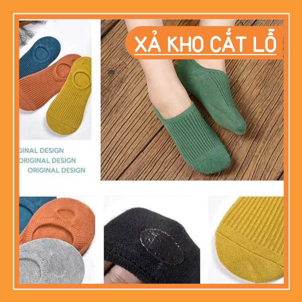 🌈🌈🌈 TẤT HÀI NỮ BẢY MÀU THÔNG HƠI XUẤT HÀN – SET 5 ĐÔI