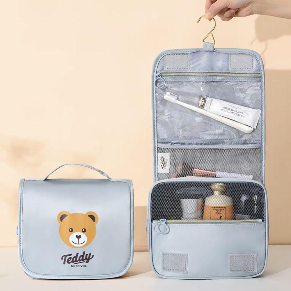 Túi Đựng Mỹ Phẩm Teddy Dễ Thương Sức Chứa Lớn