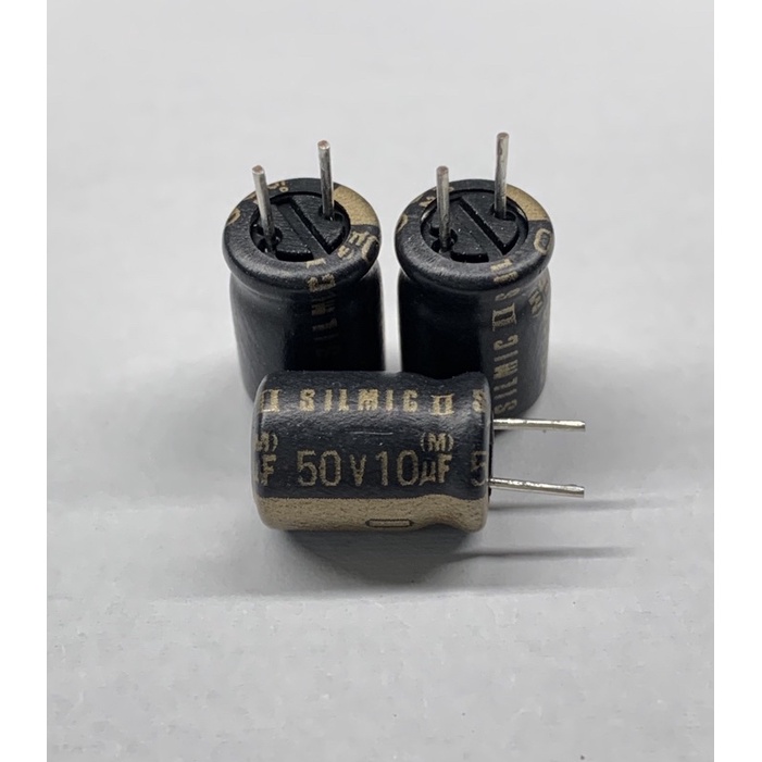 set 5 tụ điện elna silmic ii 10uf/50v