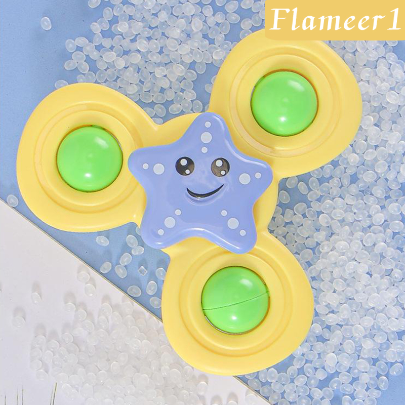 Bộ 1 / 3 Đồ Chơi Xoay Có Giác Hút Gắn Bồn Tắm Cho Bé Spinner