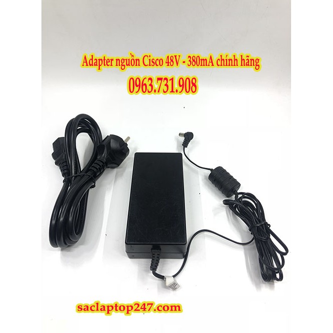 Adapter nguồn cisco 48V 380mA