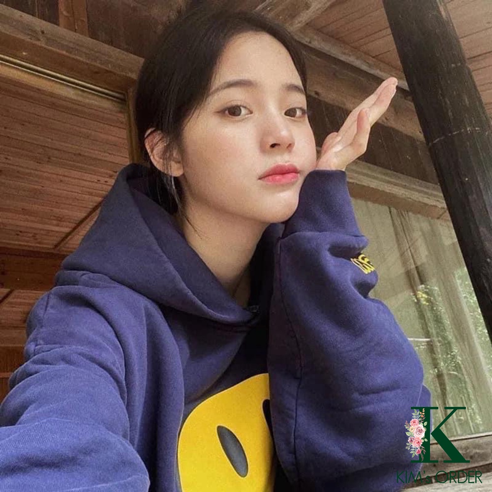 Áo Hoodie Drew Nam Nữ Unisex Màu Đen Trắng Xanh Than Có Mũ Dài Tay Phom Dáng Rộng Phong Cách Ulzzang Hàn Quốc Năng Động