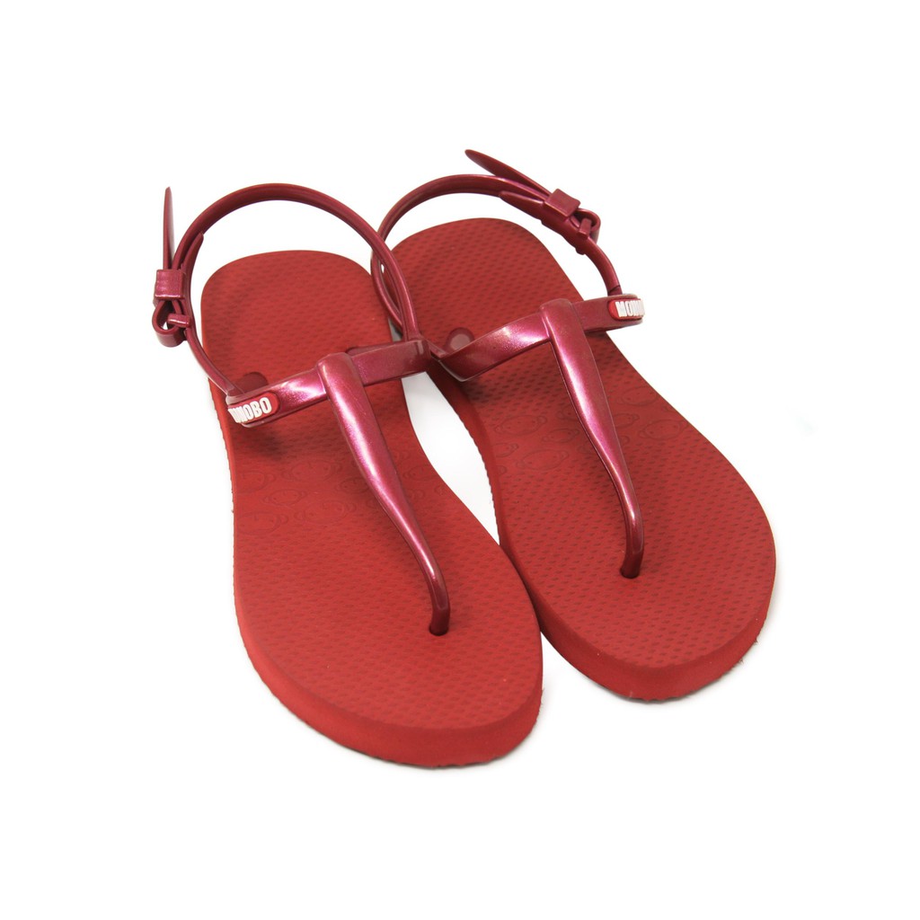 Giày Sandal nữ đế cao su xốp quai kẹp dây mảnh Thái Lan Monobo Maldives 2