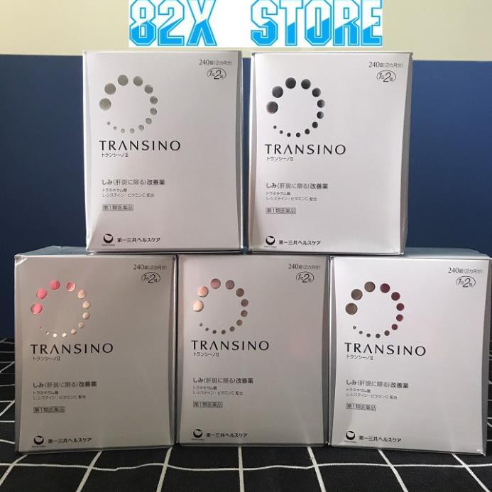 (Date 2023) Transino whitening 240v nhật bản