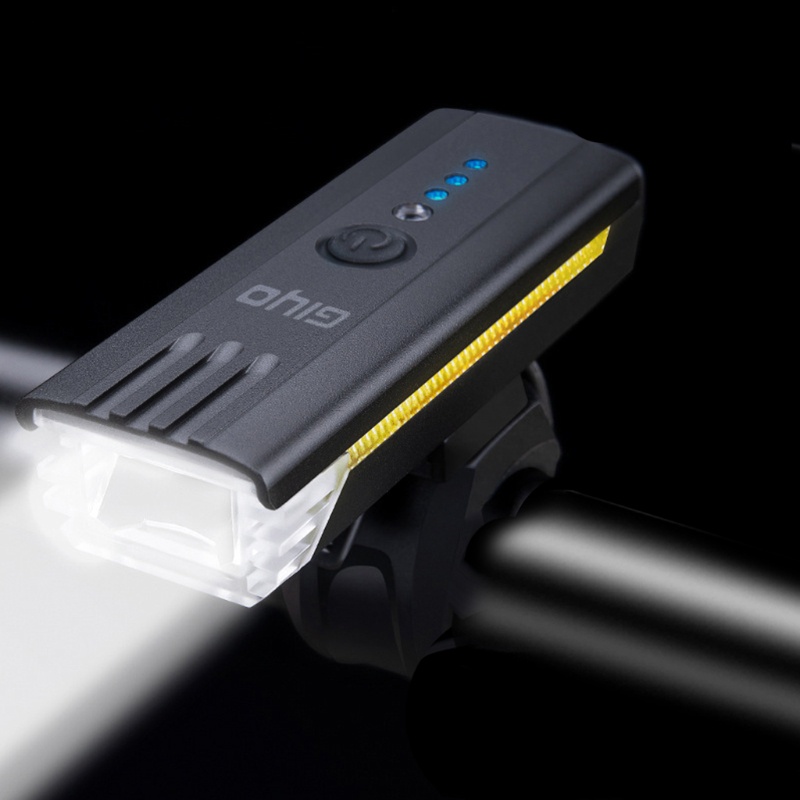 Đèn Pha LED Kèm Còi Sạc USB Chuyên Dụng Cho Xe Đạp Leo Núi