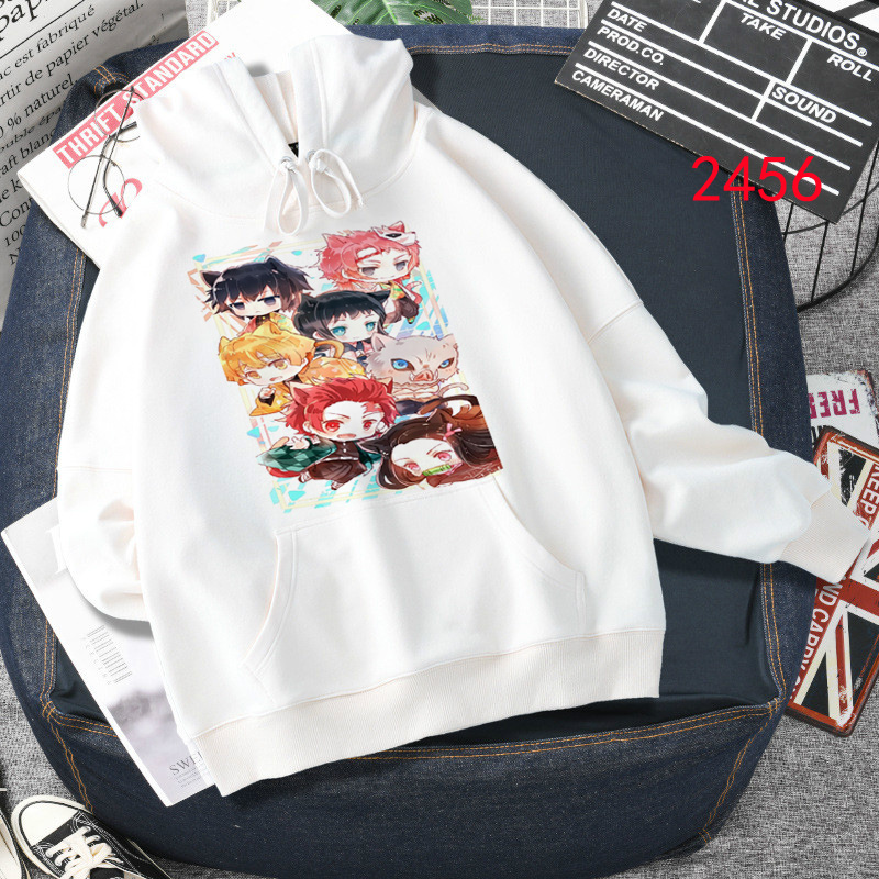 Áo Hoodie Họa Tiết Hoạt Hình Demon Slayer Anime Kimetsu No Yaiba Thời Trang Unisex | BigBuy360 - bigbuy360.vn