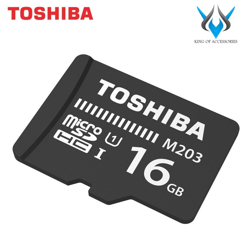 Thẻ nhớ MicroSDHC Toshiba M203 UHS-I U1 16GB 100MB/s (Đen)