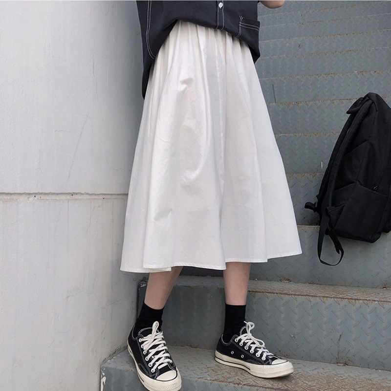 Chân Váy Chữ A Lưng Cao Phong Cách Retro Xinh Xắn Cho Nữ | BigBuy360 - bigbuy360.vn