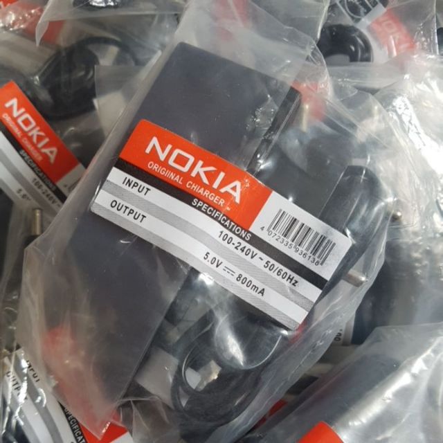 Sạc Nokia Chân ( 1110i , 1100 , 3100 , 6100..v...v... )To Hàng Cao Cấp