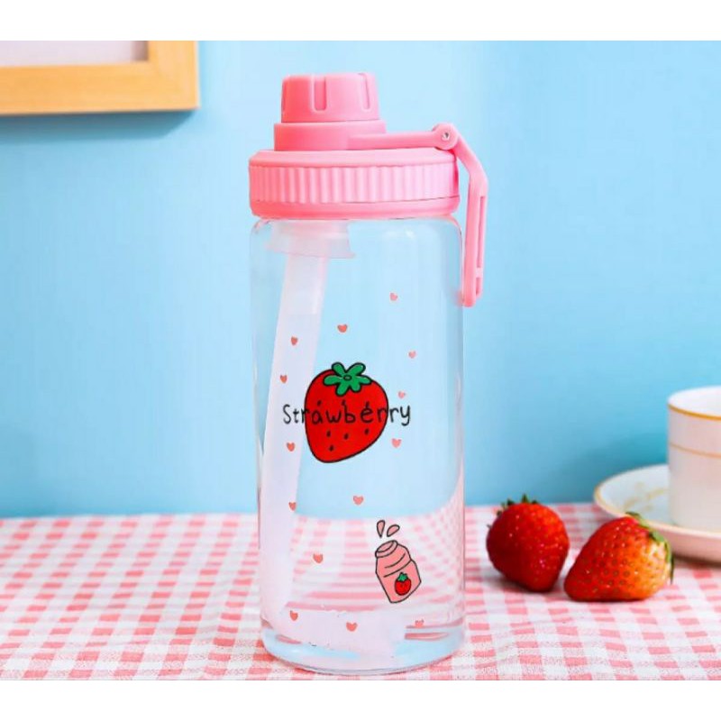 Bình nước thủy tinh hình quả dâu 🍓🍓🍓
