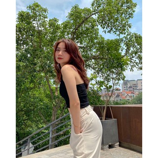 Áo cổ yếm không lưng cá tính KOBIT