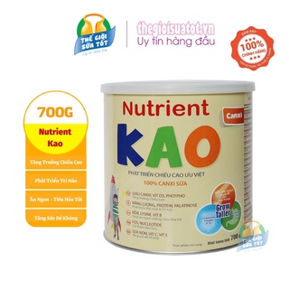 Sữa Nutrient Kao 700g Dinh Dưỡng Cao Phát Triển Thể Chất Và Trí Tuệ Vượt Trội Cho Trẻ