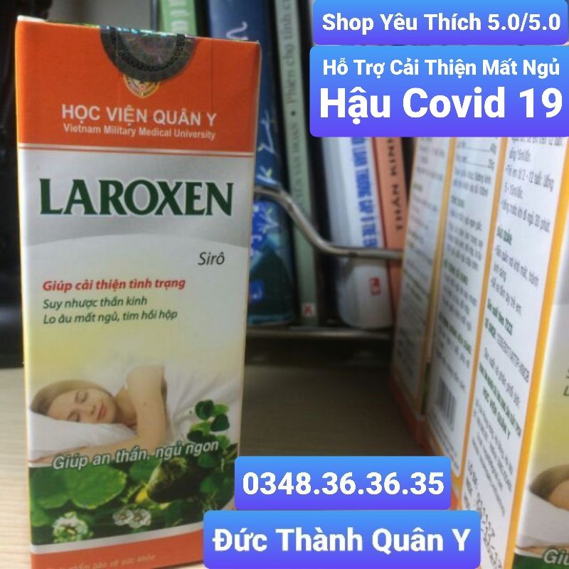 Laroxen Học viện Quân Y - Hỗ Trợ Người Mất Ngủ