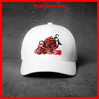 Mũ nón kết lưỡi trai Adidas trắng hoa hồng cao cấp form đẹp cá tính