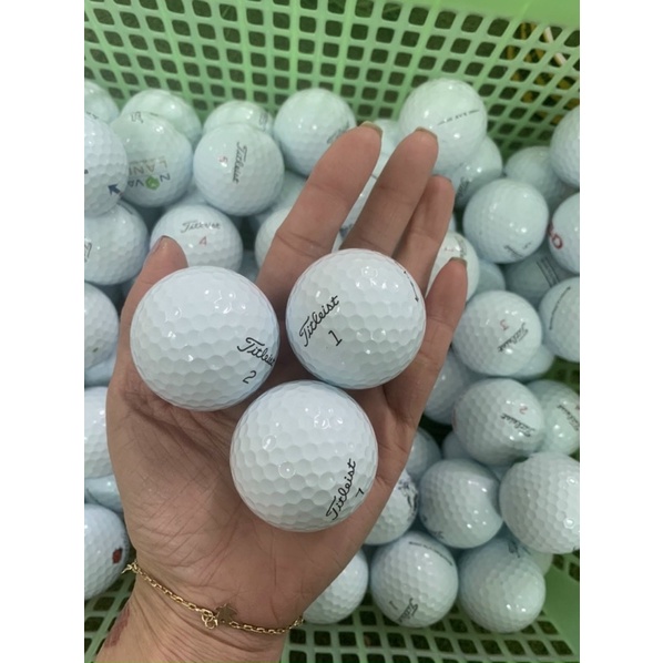 Bóng golf cũ Titleist Pro V1x loại đẹp 98-99% nguyên bản ko sơn lại
