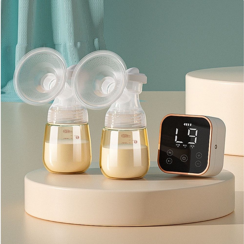Máy hút sữa điện đôi 4 chức năng 9 cấp lực, massage, kích sữa, hút sữa không đau bảo hành toàn quốc