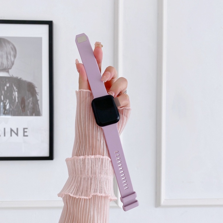 Dây Đeo Silicone 2022 Cho Đồng Hồ apple watch 49mm 45mm 41mm 44mm 42mm i-watch 40mm 38mm ultra 8 7 3 5 6 se